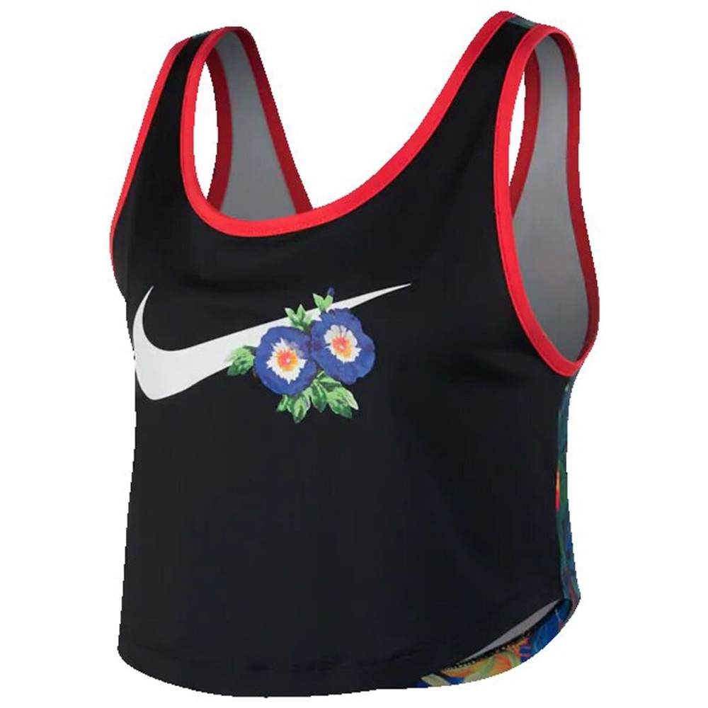 Nike tropical crop top